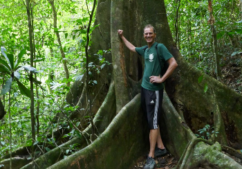 Frank Düesberg im Tijuca-Regenwald in Rio de Janeiro